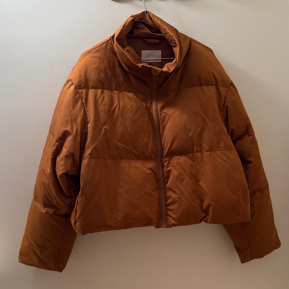 OAK + FORT Rust Puffer Jacket